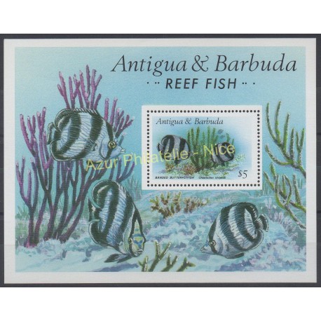 Antigua et Barbuda - 1987 - No BF 123 - Poissons