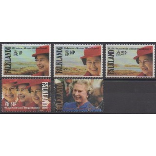 Falkland - 1992 - Nb 567/571 - Royalty