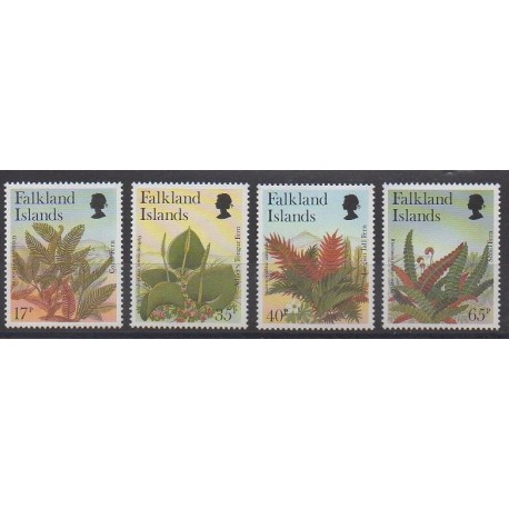 Falkland - 1997 - Nb 693/696 - Flora