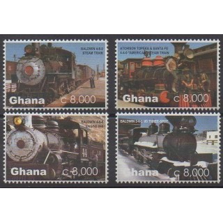 Ghana - 2005 - No 3048/3051 - Chemins de fer