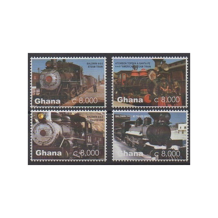 Ghana - 2005 - No 3048/3051 - Chemins de fer