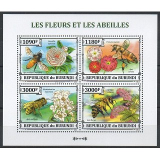 Timbres - Thème insectes - Burundi - 2013- No 2094/2097