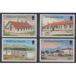Falkland - 1987 - No 484/487 - Santé ou Croix-Rouge