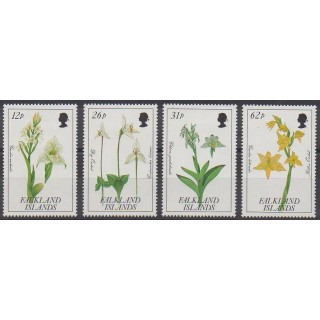 Falkland - 1991 - Nb 549/552 - Orchids