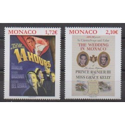 Monaco - 2019 - No 3166/3167 - Royauté - Principauté - Cinéma