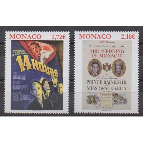 Monaco - 2019 - Nb 3166/3167 - Royalty - Cinema