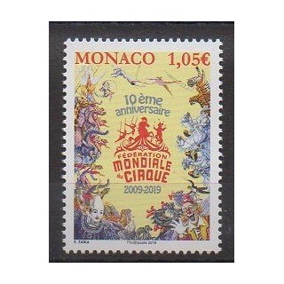 Monaco - 2019 - No 3165 - Cirque