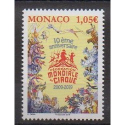 Monaco - 2019 - Nb 3165 - Circus
