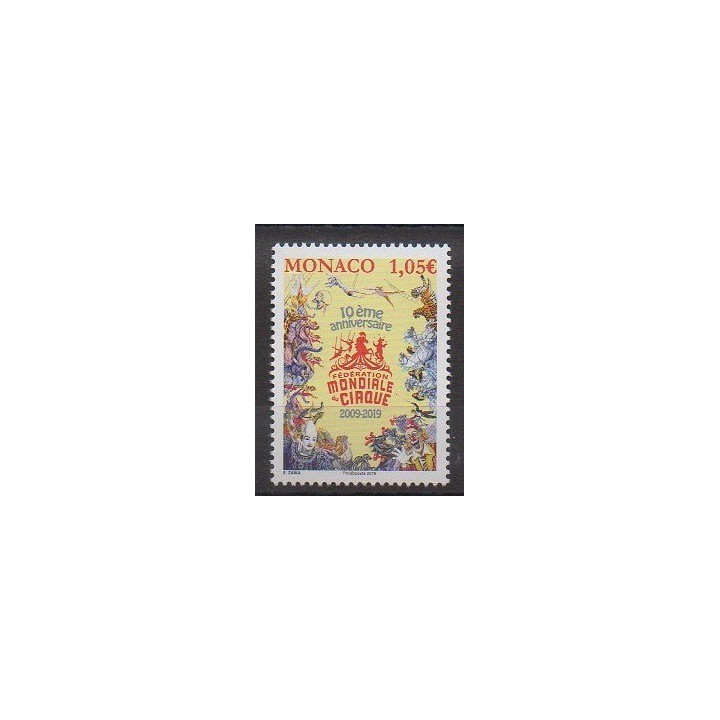 Monaco - 2019 - No 3165 - Cirque