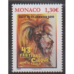 Monaco - 2019 - No 3164 - Cirque