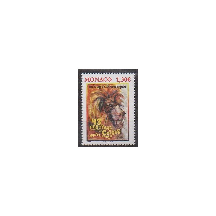 Monaco - 2019 - No 3164 - Cirque