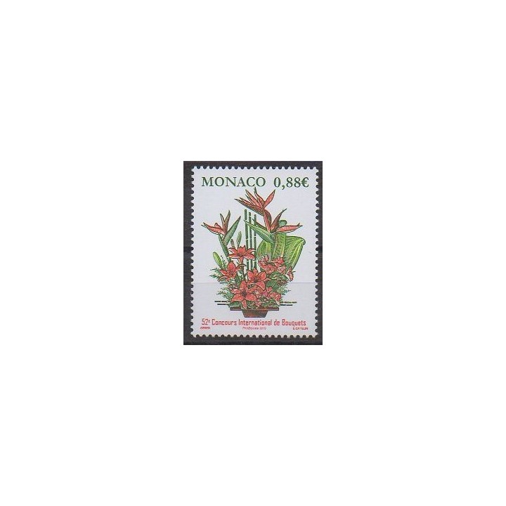 Monaco - 2019 - Nb 3174 - Flowers