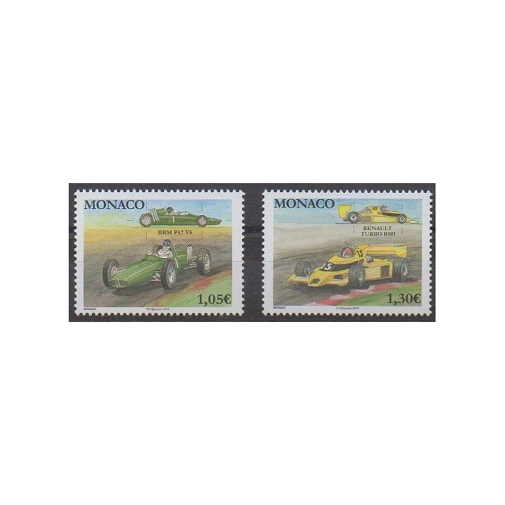 Monaco - 2019 - Nb 3171/3172 - Cars