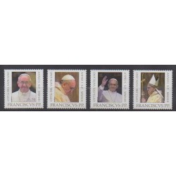 Vatican - 2013 - Nb 1623/1626 - Pope