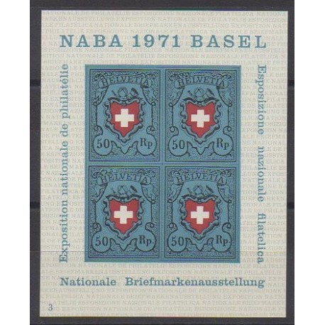 Swiss - 1971 - Nb BF21 - Philately