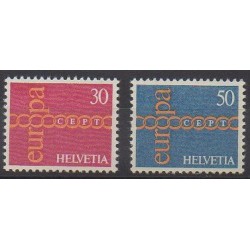 Suisse - 1971 - No 882/883 - Europa