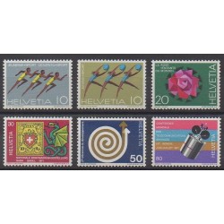 Swiss - 1971 - Nb 872/877