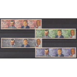 Trinidad and Tobago - 1994 - Nb 685/688 - Celebrities