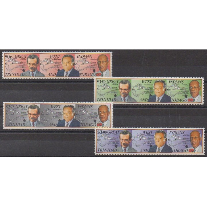 Trinité et Tobago - 1994 - No 685/688 - Célébrités