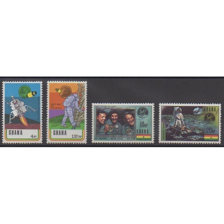 Ghana - 1970 - No 374/377 - Espace