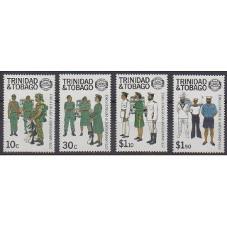 Trinité et Tobago - 1988 - No 577/580 - Histoire militaire