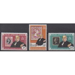 Falkland - 1979 - Nb 287/289 - Stamps on stamps