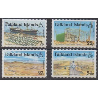 Falkland - 1985 - No 436/439 - Aviation