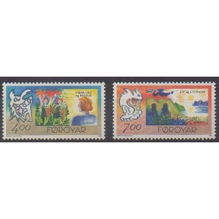 Féroé (Iles) - 1995 - No 272/273 - Europa