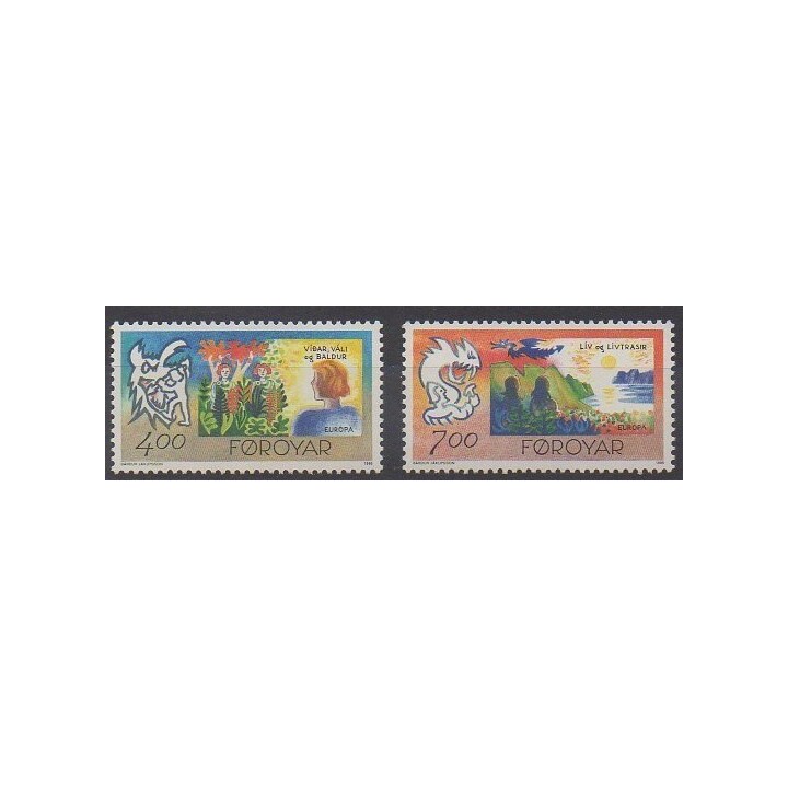 Féroé (Iles) - 1995 - No 272/273 - Europa