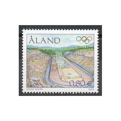 Aland - 2004 - No 240 - Jeux olympiques d'été