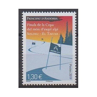 French Andorra - 2019 - Nb 828 - Various sports