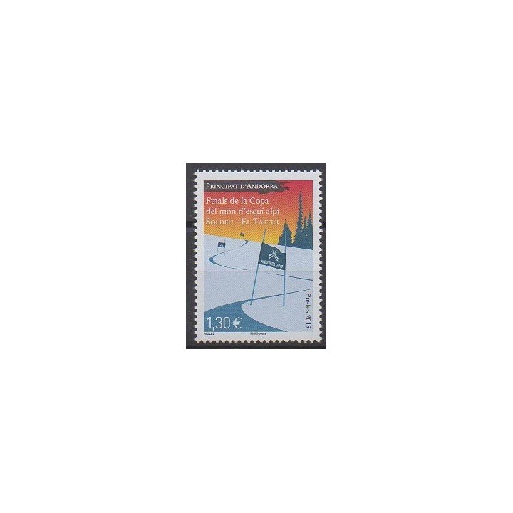 French Andorra - 2019 - Nb 828 - Various sports