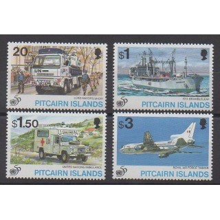 Pitcairn - 1995 - Nb 452/455 - Military history