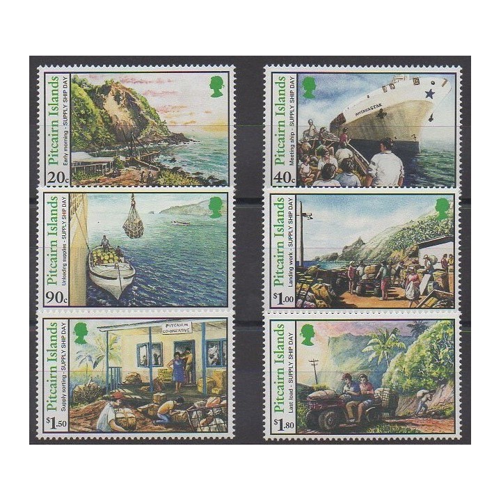 Pitcairn - 1996 - Nb 456/461