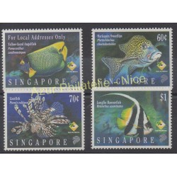 Singapore - 1995 - Nb 753/756 - Fishes