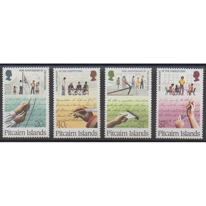 Pitcairn - 1988 - Nb 309/312 - Military history