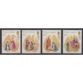 Pitcairn - 1991 - Nb 376/379 - Christmas