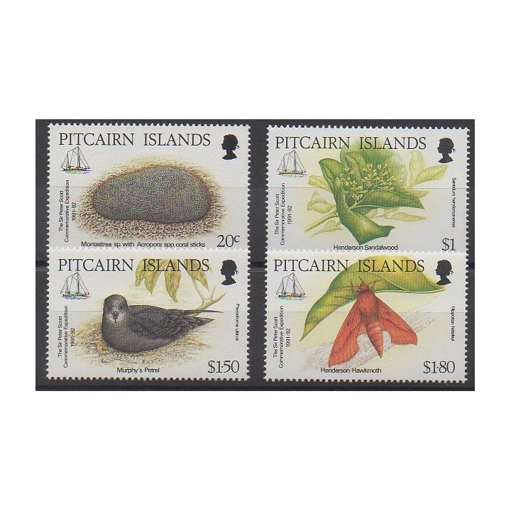 Pitcairn - 1992 - No 389/392
