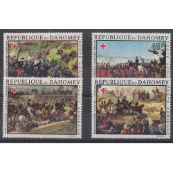 Dahomey - 1968 - Nb PA81/PA84 - Health - Military history