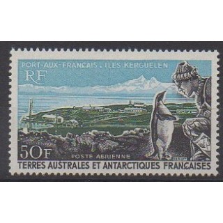 French Southern and Antarctic Lands - Airmail - 1968 - Nb PA14 - Sights - Polar - Mint hinged - Mint hinged
