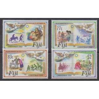 Fiji - 1992 - Nb 685/688 - Christmas