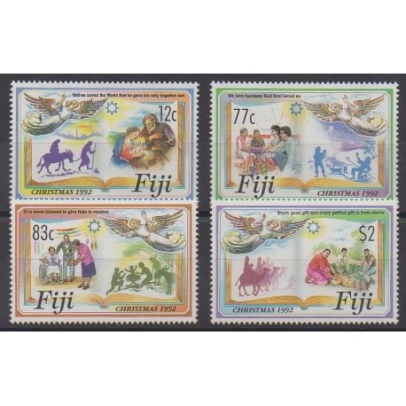 Fiji - 1992 - Nb 685/688 - Christmas