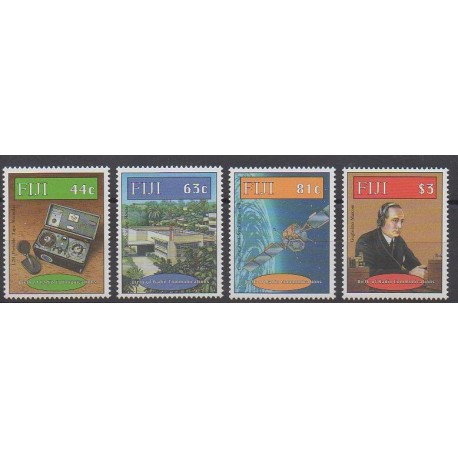 Fidji - 1996 - No 775/778 - Télécommunications