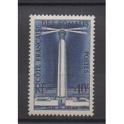 Somali Coast - 1956 - Nb 286 - Lighthouses - Mint hinged