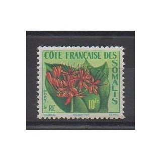 Côte des Somalis  - 1958 - No 290 - Fleurs