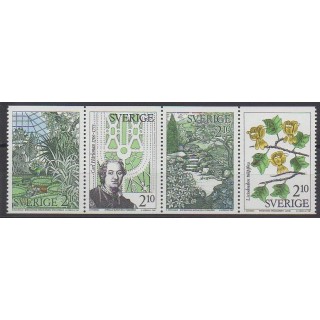 Sweden - 1987 - Nb 1432/1435 - Parks and gardens