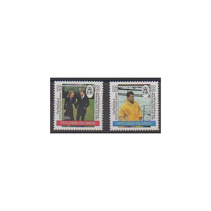 Pitcairn - 1986 - No 273/274 - Royauté - Principauté