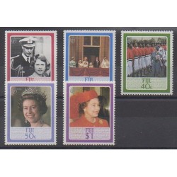 Fiji - 1986 - Nb 535/539 - Royalty