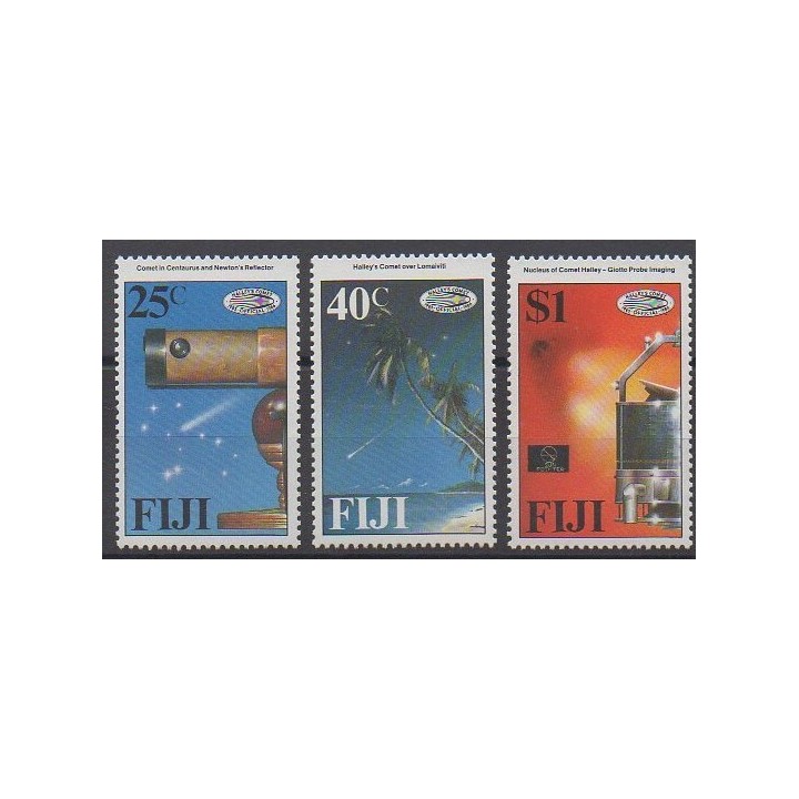 Fidji - 1986 - No 545/547 - Astronomie