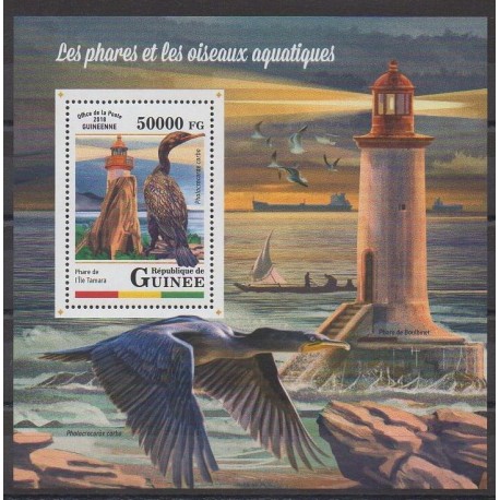 Guinea - 2018 - Nb BF2142 - Lighthouses - Birds